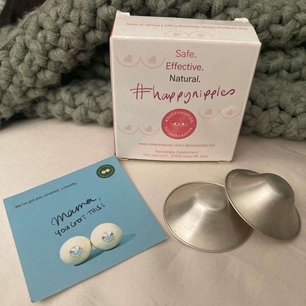 Silverette nursing cups Regular size